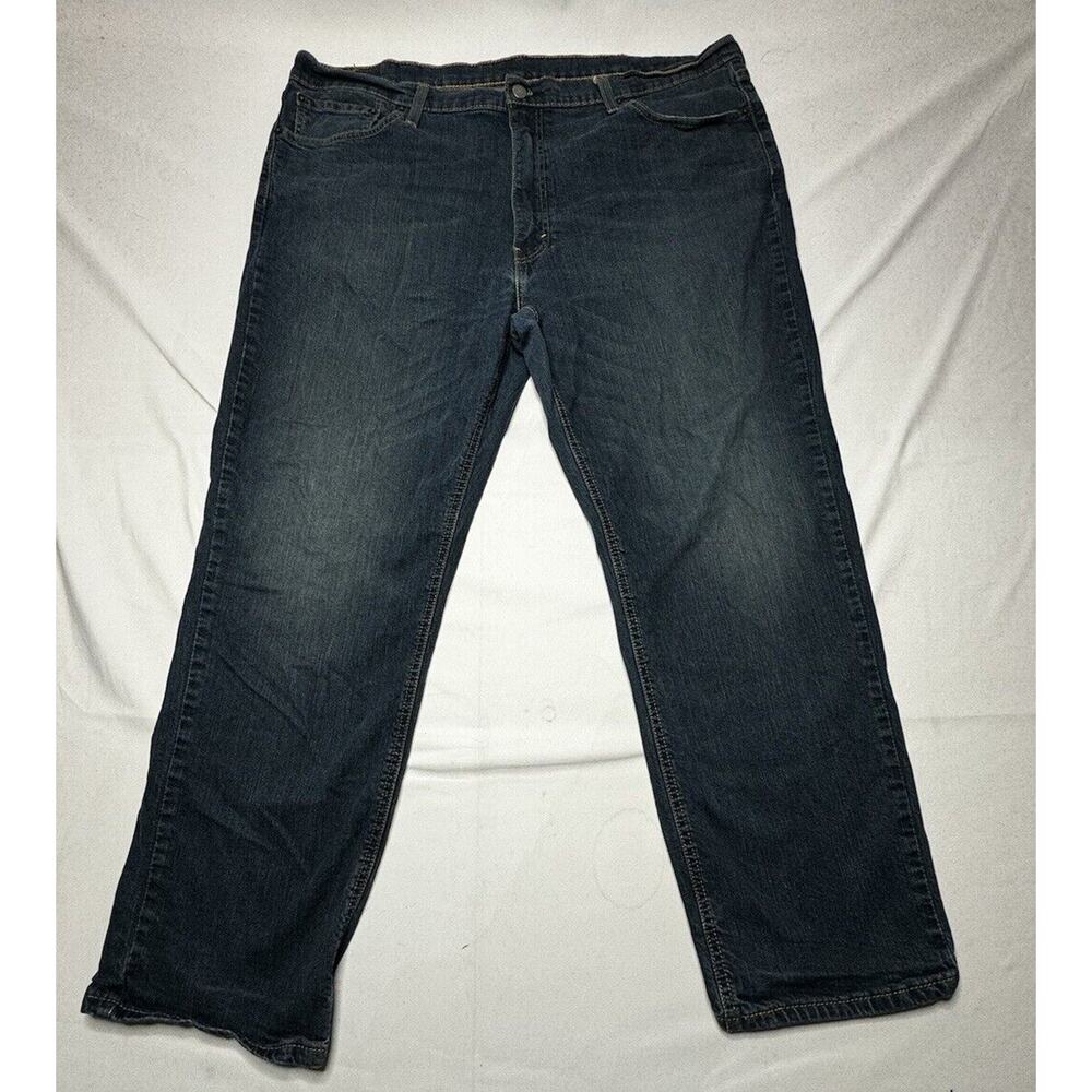 Levi's 541 Men's Dark Wash Athletic Taper Blue Denim Jeans - Size 42x28.5*
